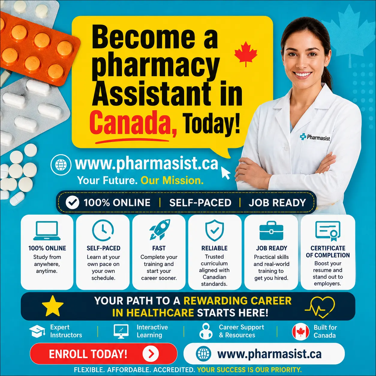 Pharmacy Assistant Training in Canada